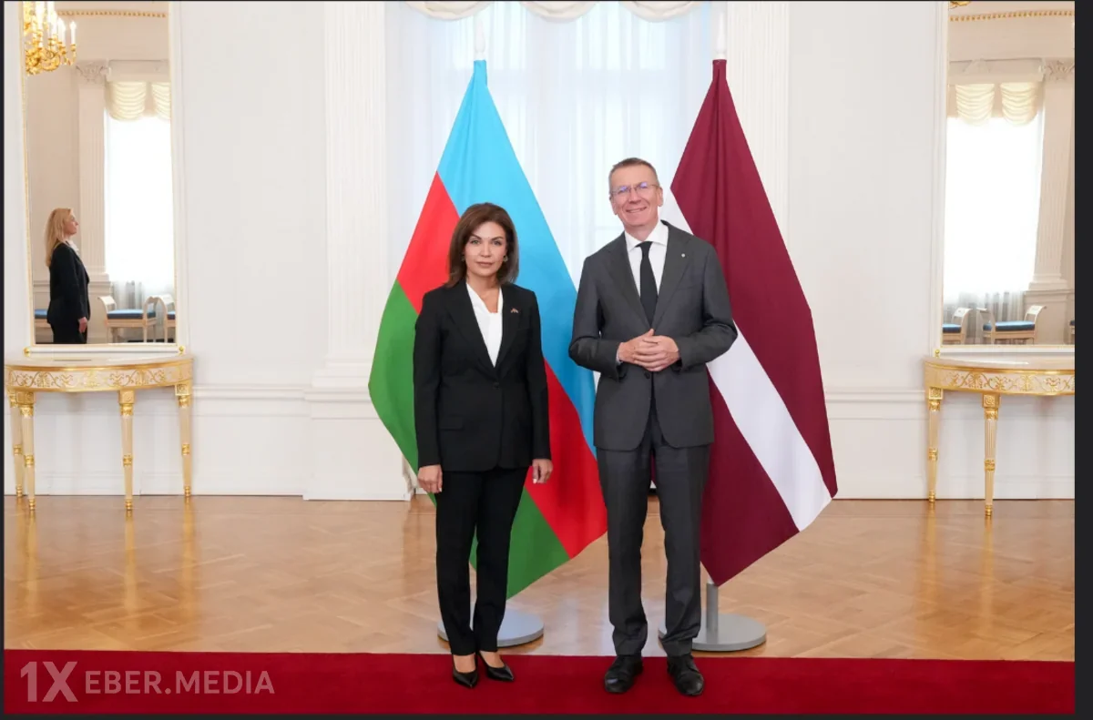 Nərminə Mustafayeva etimadnaməsini Latviya Prezidentinə təqdim edib