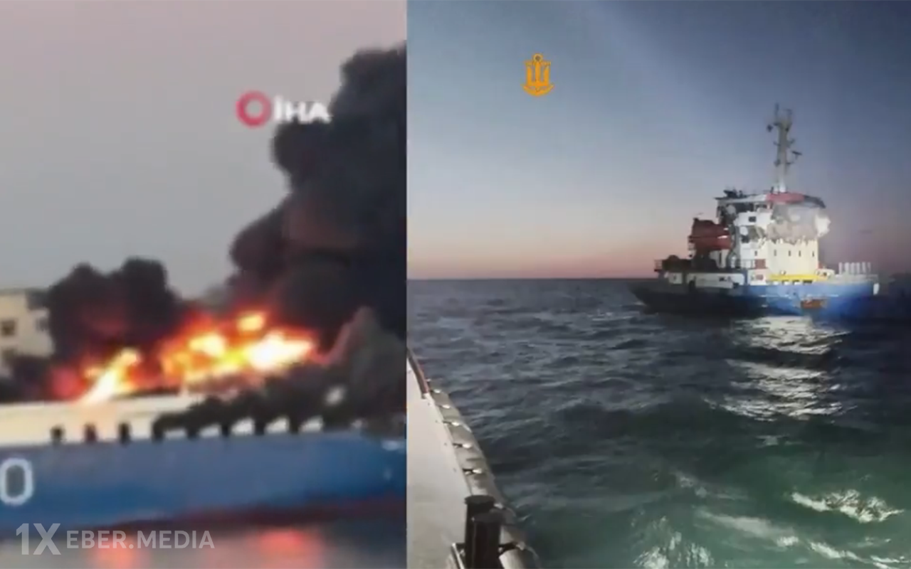 Azərbaycanlı dənizçilərin olduğu gəmiyə zərbə endirildi