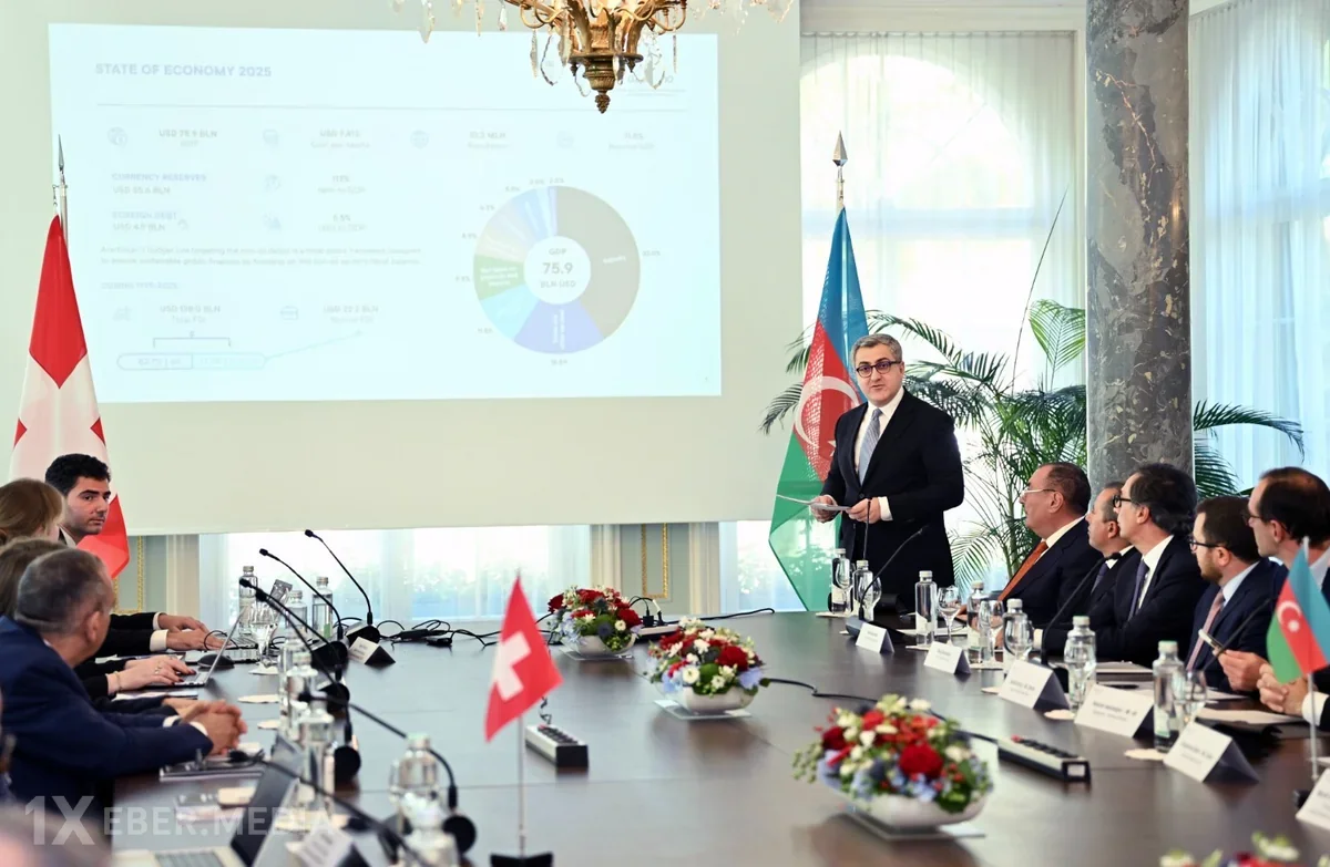 İsveçrə–Azərbaycan Biznes Forumu keçirilib