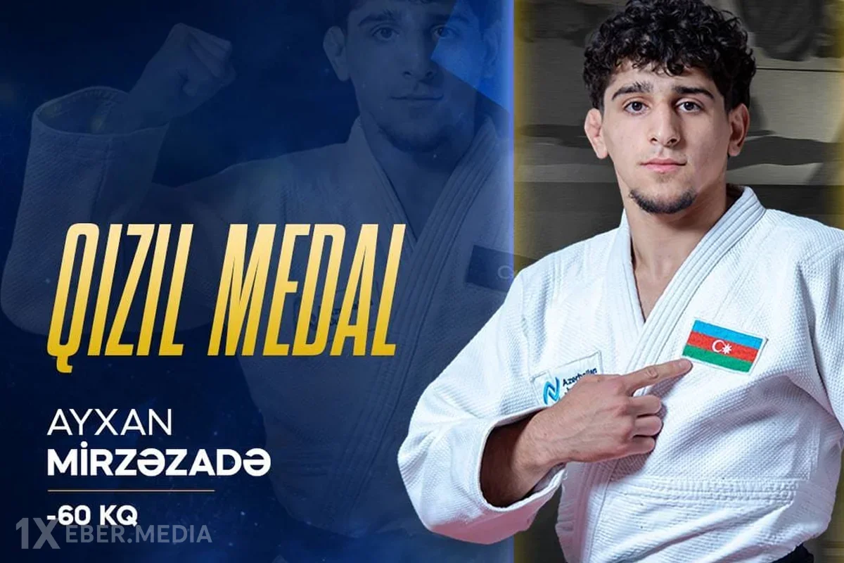 Cüdoçumuz Ayxan Mirzəzadə Avropa çempionu oldu