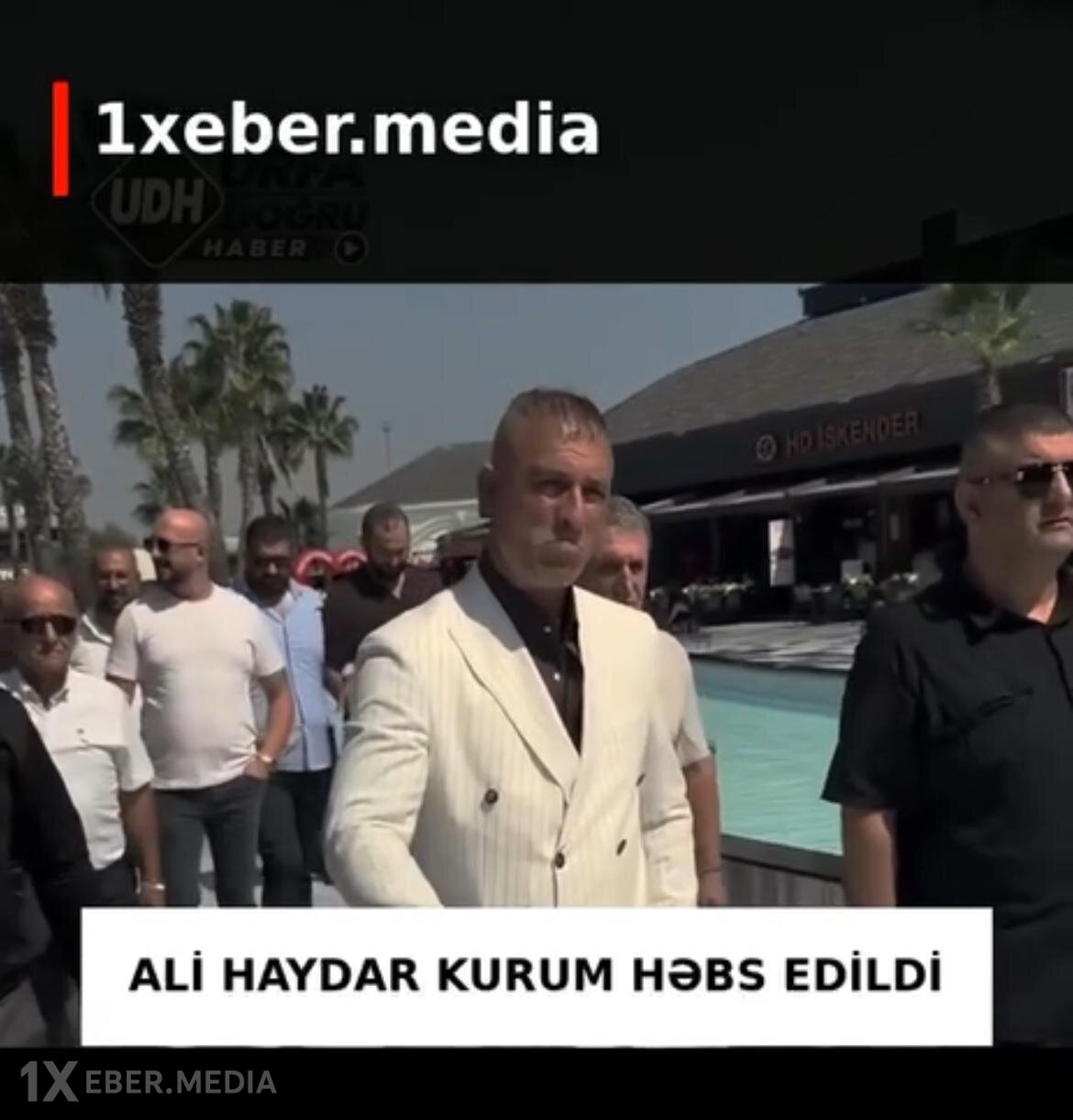 “Beyaz Haydar” ləqəbli Ali Haydar Kurum həbs edilib-Video
