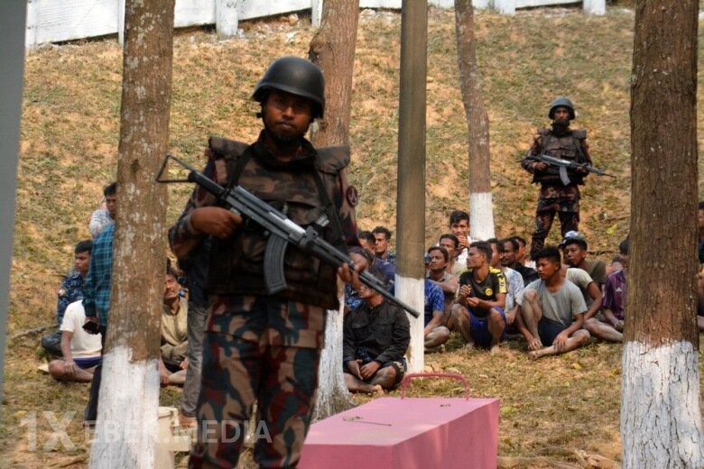 Myanmada 21 nəfər saxlanıldı