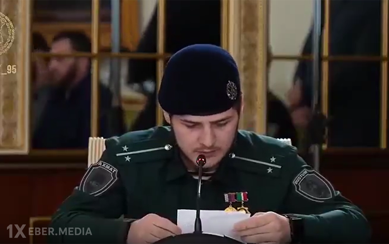 Kadırovun oğlunun çıxışı müzakirələrə səbəb oldu - Video