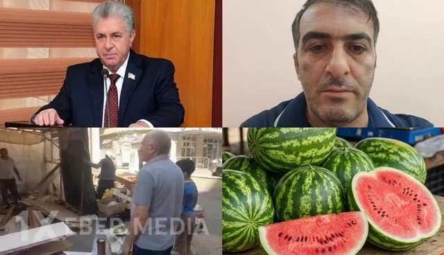 Deputatla mübahisə edən qarpız satanın obyekti söküldü!