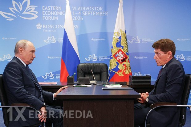 Putin Primorye qubernatoru ilə görüşdü