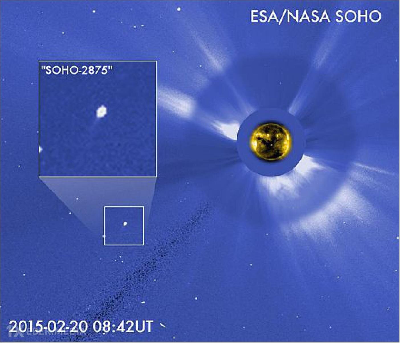 Məktəbli NASA görüntülərindən kometa kəşf etdi