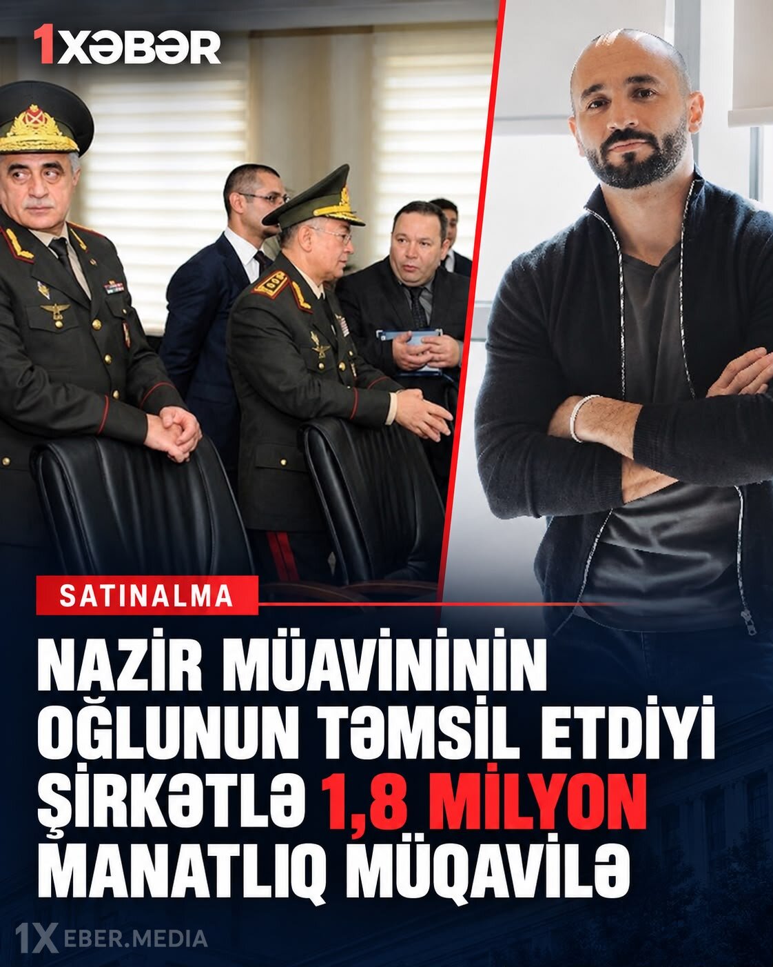 Nazir müavininin oğlunun təmsil etdiyi şirkətlə 1,8 milyon manatlıq müqavilə