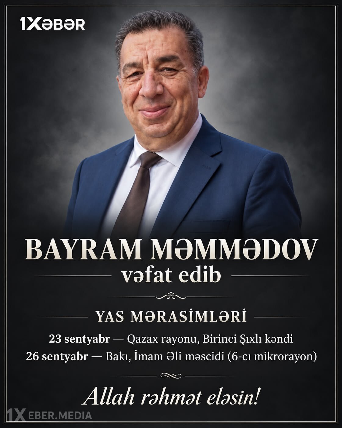 Bayram Məmmədov vəfat edib