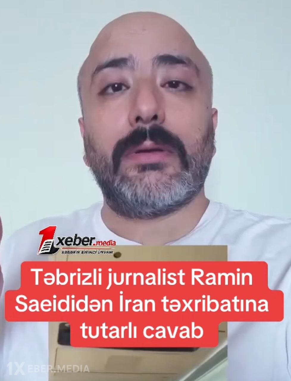 “Bakı bizim qanımız, canımızdır” — Təbrizli jurnalistdən Azərbaycanı hədəfə alan iddialara cavab