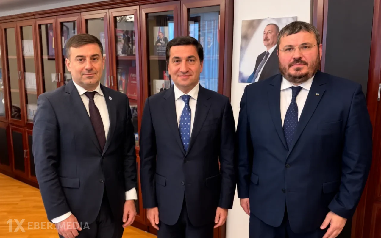 Hikmət Hacıyev Ukrayna ombudsmanı ilə müzakirə apardı