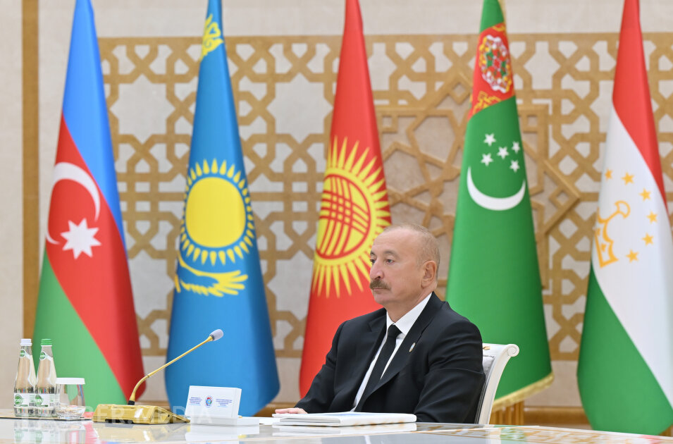 Əliyev: Ötən il Azərbaycanın Mərkəzi Asiya ölkələri ilə ticarət dövriyyəsi 50 %-dən çox artıb