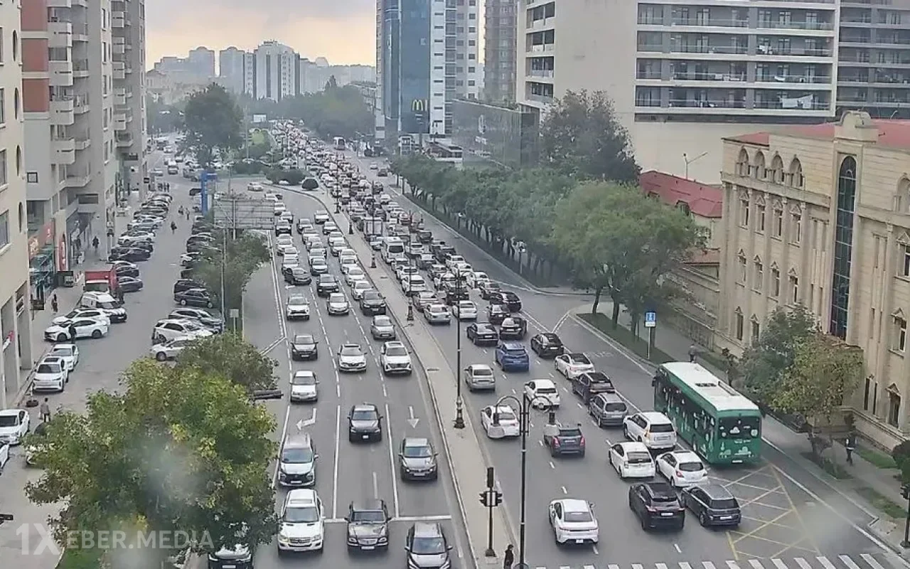 Bir çox yollarda tıxac yarandı