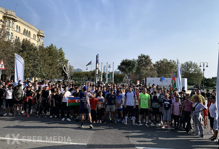 Bakıda aktiv həyat tərzinin təbliğinə həsr olunan kütləvi yürüş keçirilib