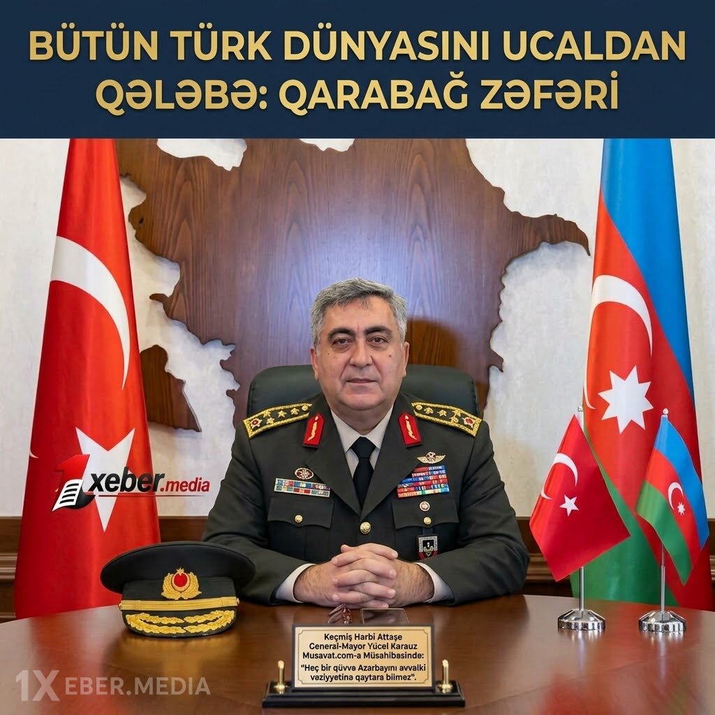 Heç bir qüvvə Azərbaycanı əvvəlki vəziyyətinə qaytara bilməz" – Türkiyəli general