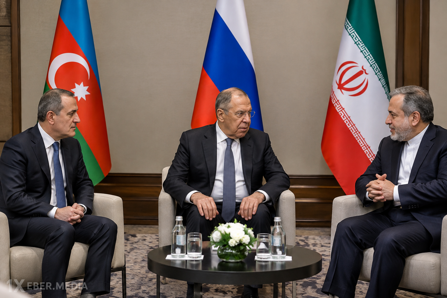 Ceyhun Bayramov, Lavrov və Əraqçi ilə görüşdü - VİDEO