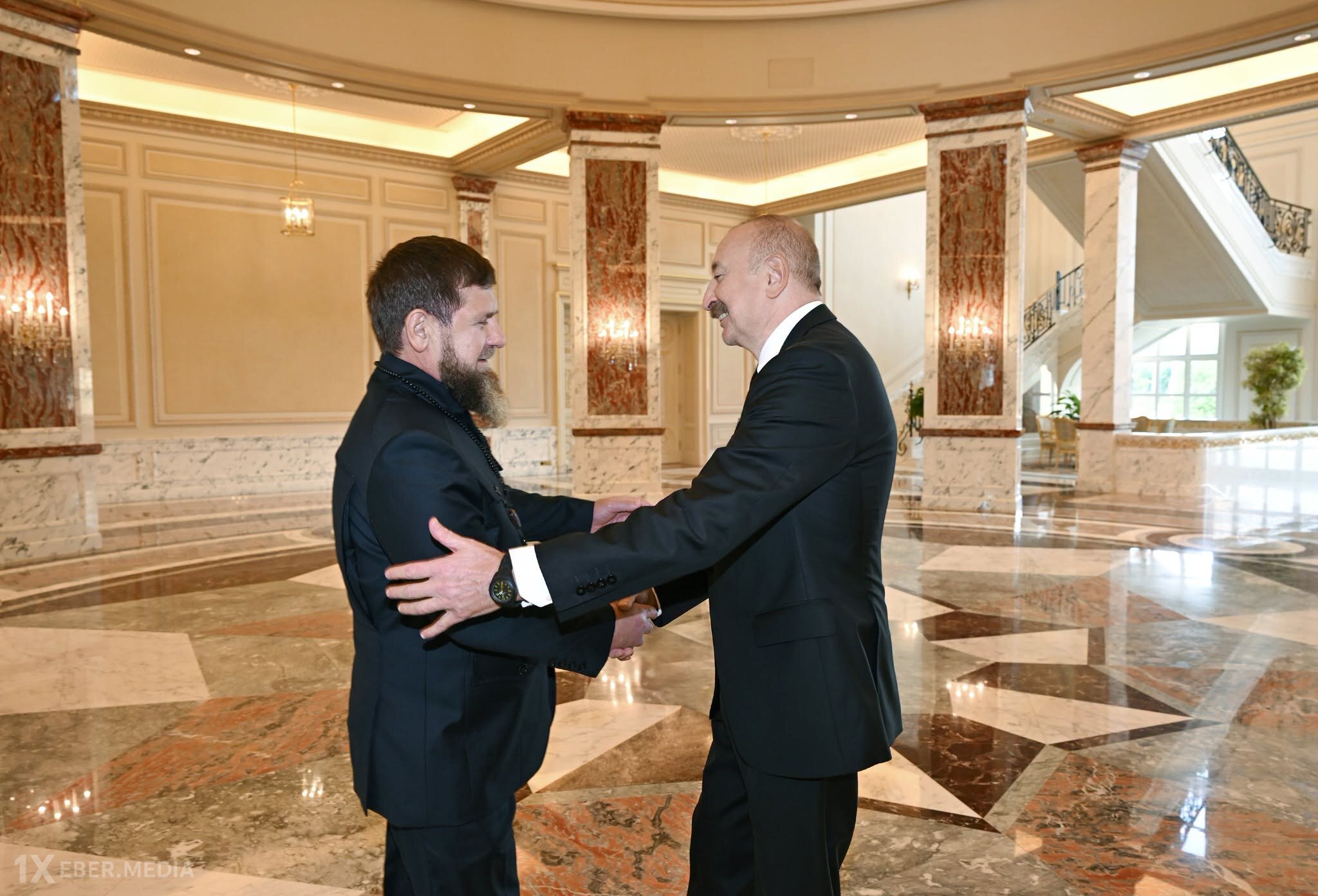 İlham Əliyev Kadırovu qəbul etdi