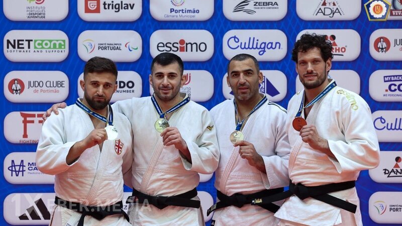 Azərbaycanın veteran cüdoçuları Avropa çempionatında növbəti medalını qazandı