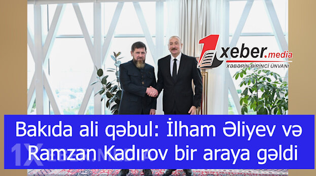 Bakıda ali qəbul: İlham Əliyev və Ramzan Kadırov bir araya gəldi-VİDEO