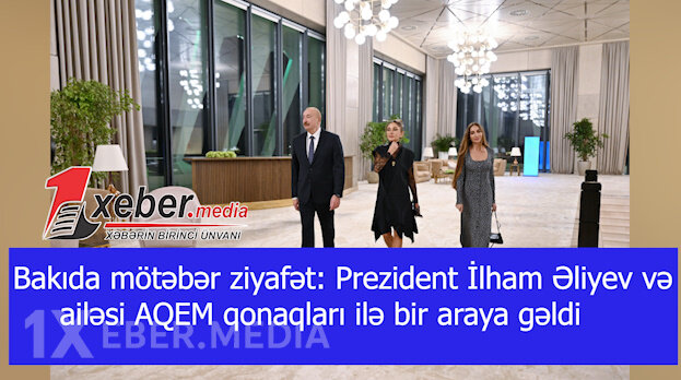 Bakıda mötəbər ziyafət: Prezident İlham Əliyev və ailəsi AQEM qonaqları ilə bir araya gəldi-VİDEO