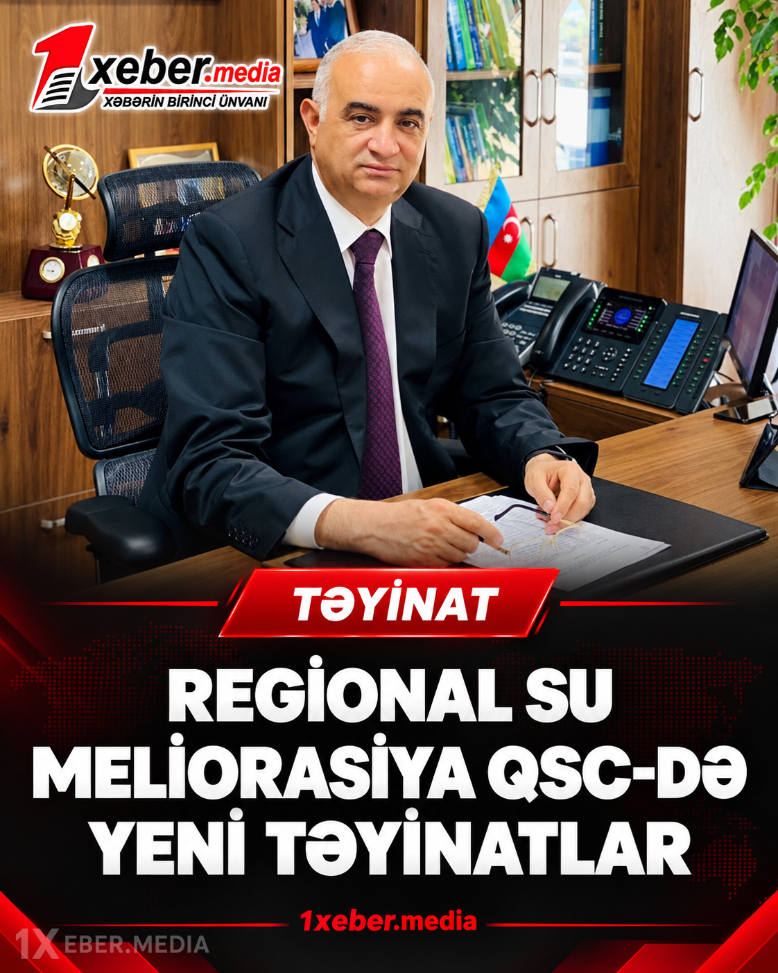 Regional Su Meliorasiya QSC-də - Yeni təyinatlar