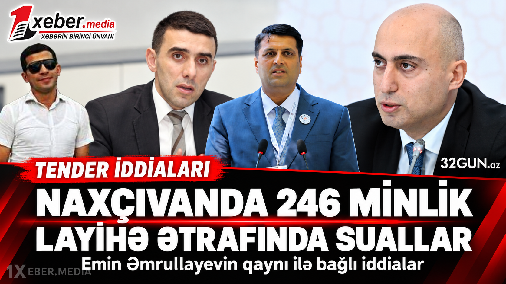 Emin Əmrullayevin qaynı tender qalmaqalında: Naxçıvandakı 246 minlik layihənin şok pərdəarxası-VİDEO