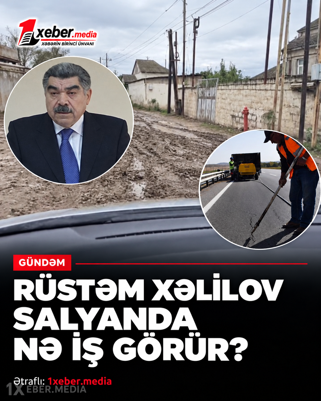 Rüstəm Xəlilov Salyanda nə iş görür?