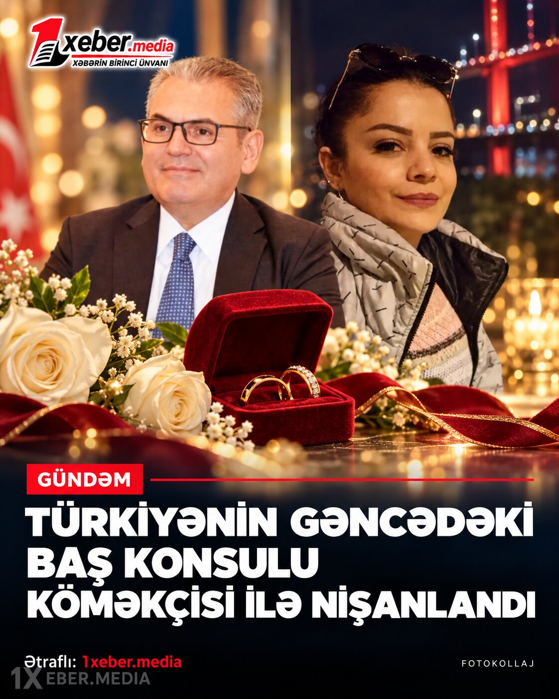 Türkiyənin Gəncədəki Baş konsulu köməkçisi ilə nişanlandı