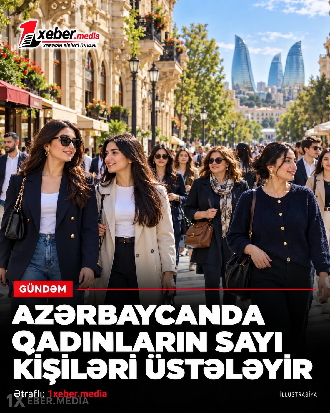 Azərbaycanda qadınların sayı kişiləri üstələyir