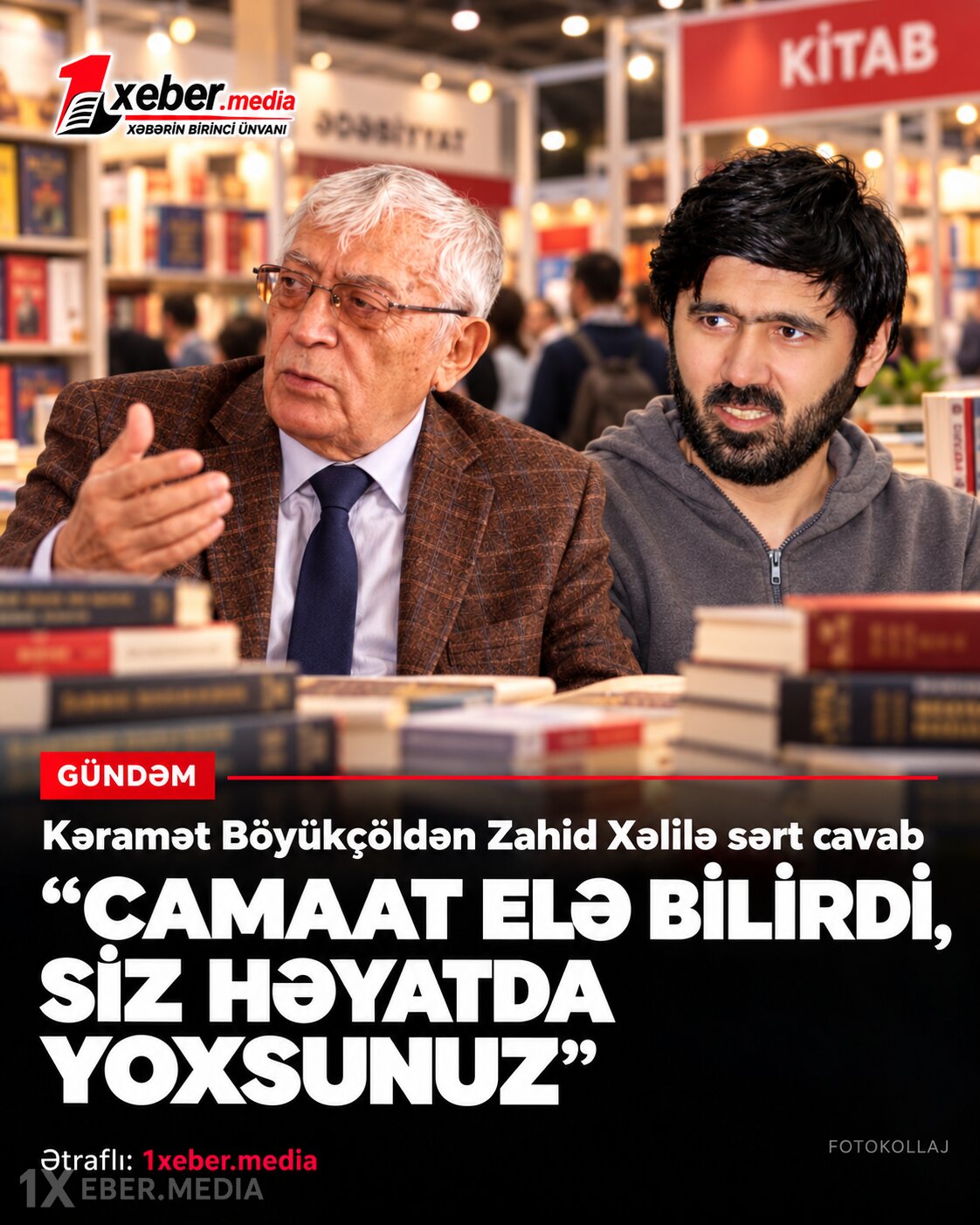 “Camaat elə bilirdi siz həyatda yoxsunuz...” – Kitab sərgisindəki yarışma QALMAQALLA BİTDİ