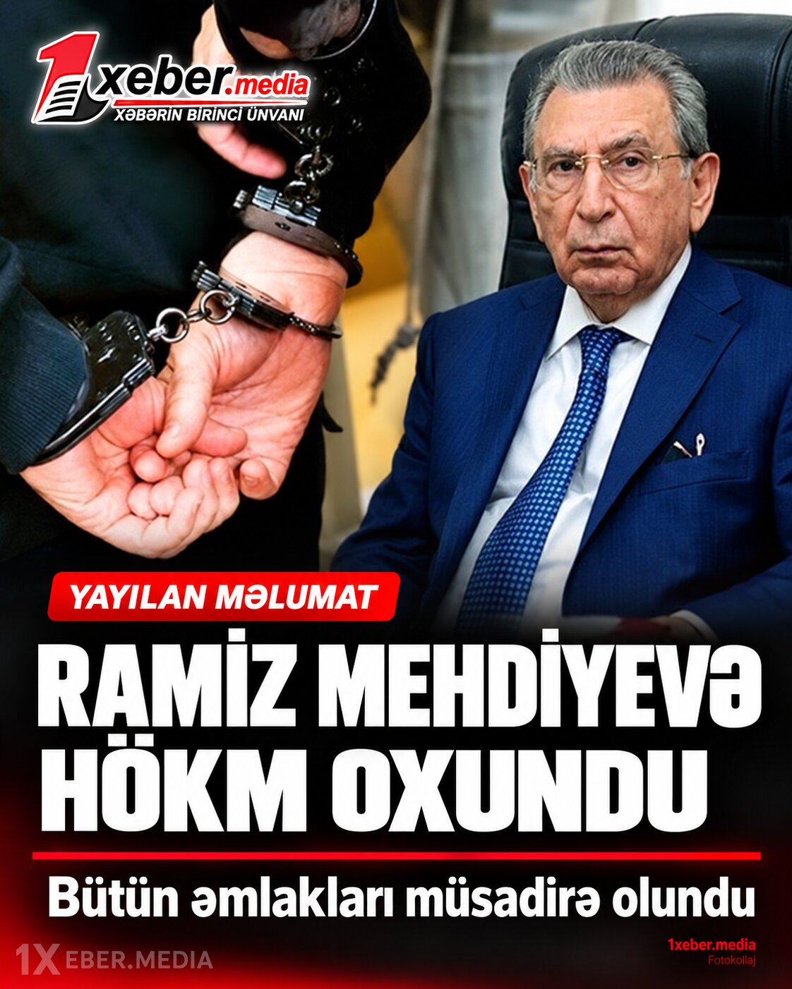 Ramiz Mehdiyevə hökm oxundu - Bütün əmlakları müsadirə olundu-VİDEO