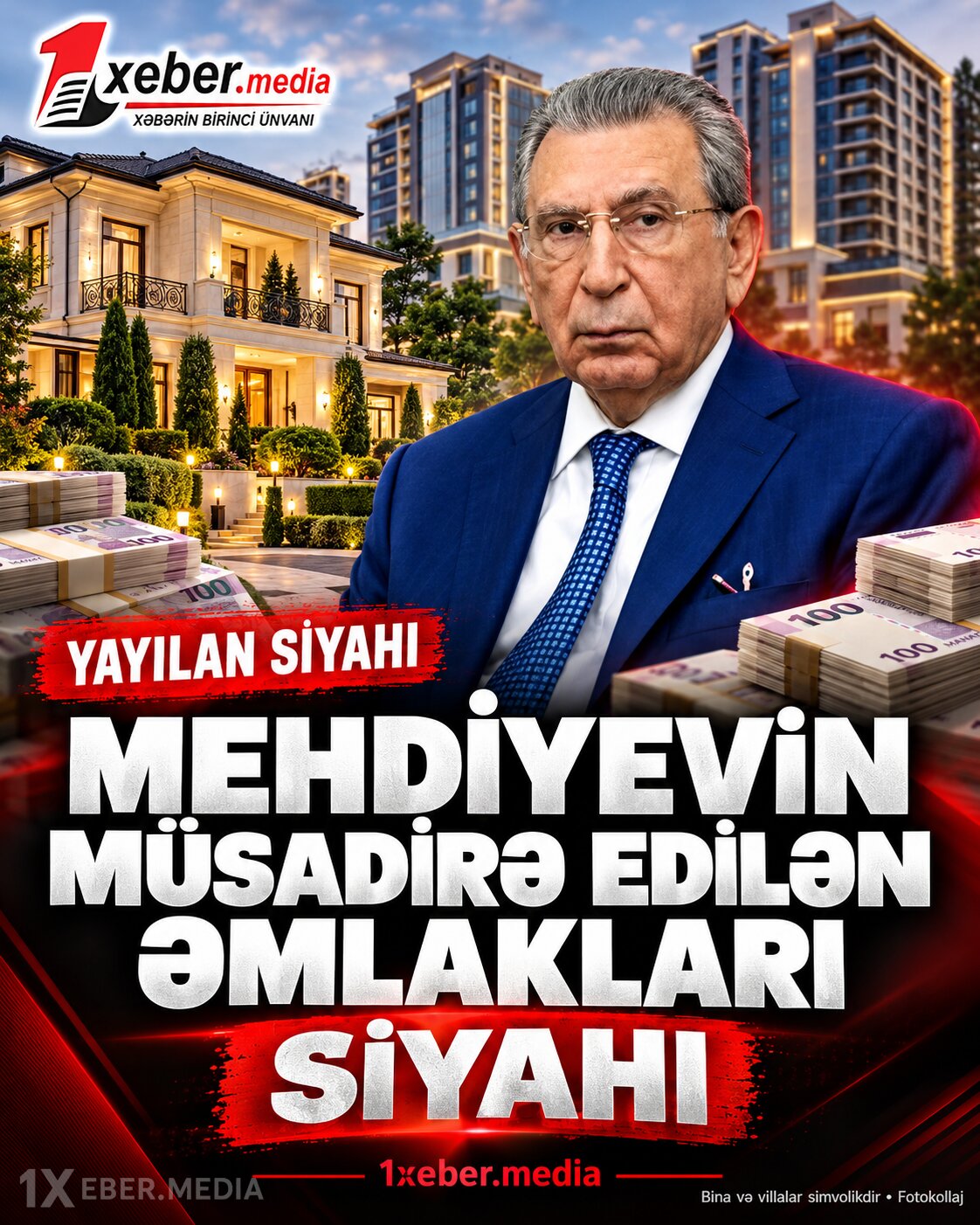 Mehdiyevin müsadirə edilən əmlakları - Siyahı