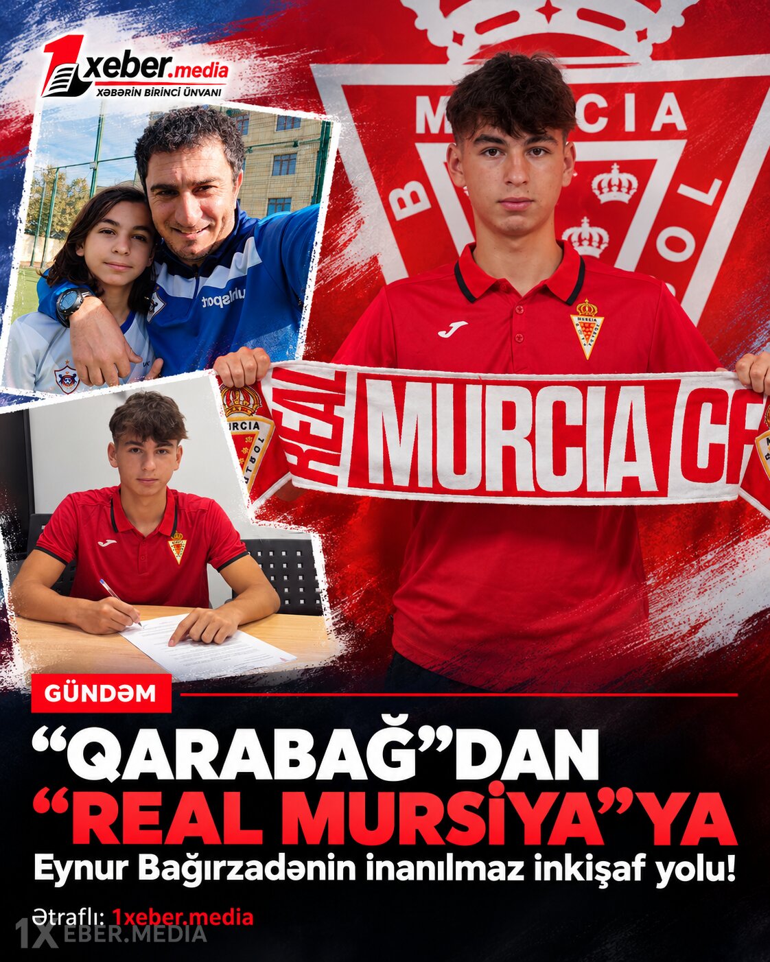 "QARABAĞ"DAN "REAL MURSİYA"YA:Eynur Bağırzadənin inanılmaz inkişaf yolu!-VİDEO