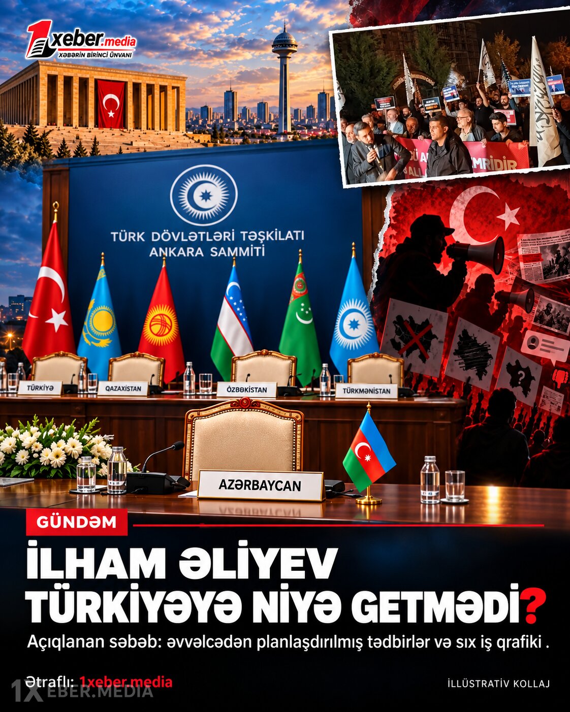 İlham Əliyev Türkiyəyə niyə getmədi?