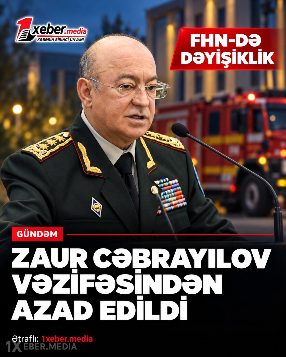 Zaur Cəbrayılov vəzifəsindən azad edildi
