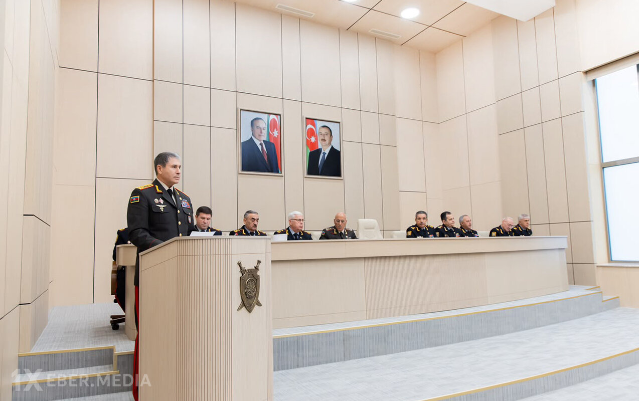 Daxili İşlər Nazirliyində Kollegiya iclası keçirildi - Foto
