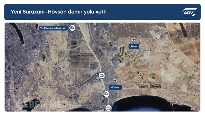 Yeni Suraxanı–Hövsan xəttinin bərpası davam etdirilir