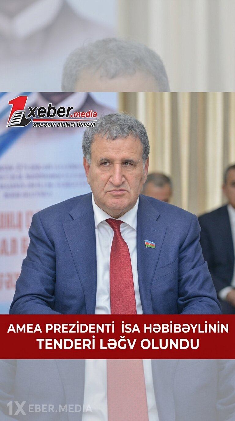 İsa Həbibəylinin tenderi ləğv olundu