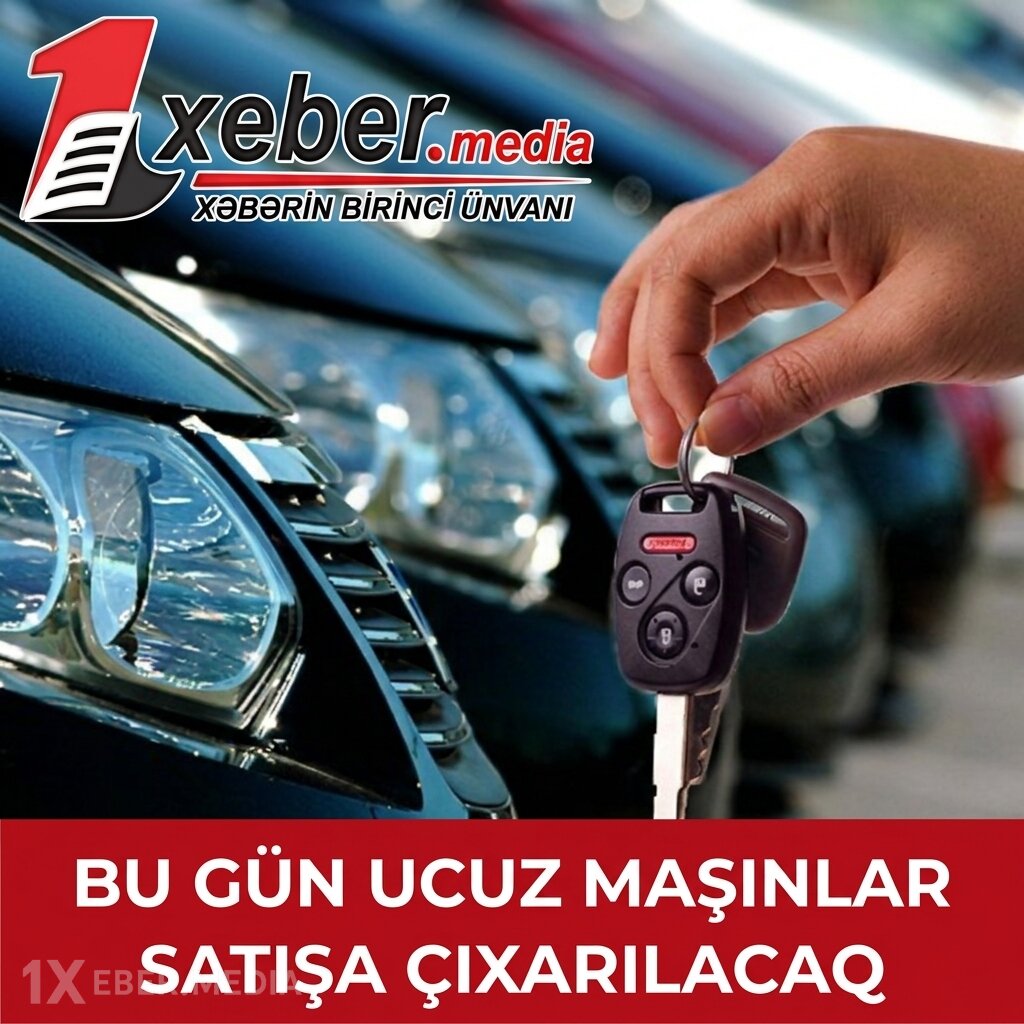 Bu gün ucuz maşınlar satışa çıxarılacaq
