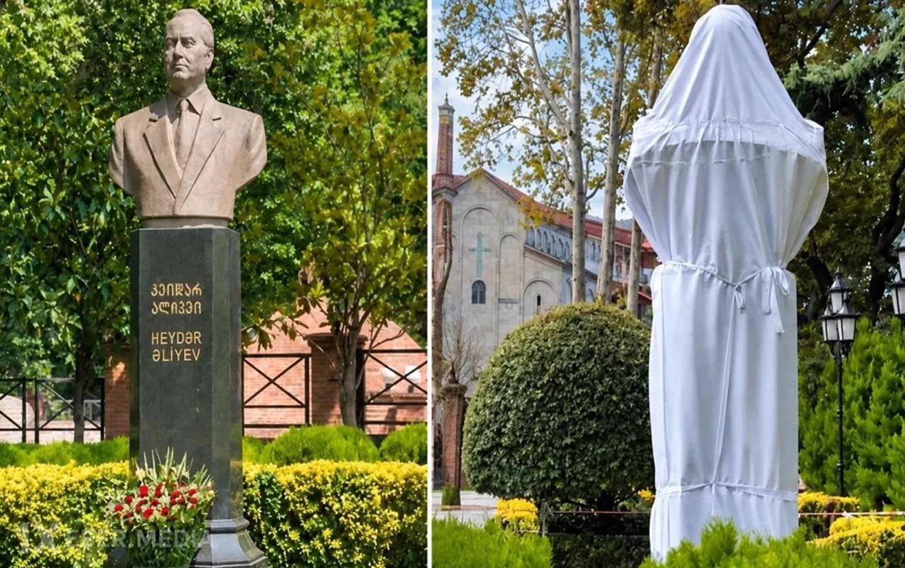 Tbilisidə Heydər Əliyevin büstünün zədələnməsi işi ilə bağlı ilk məhkəmə iclası bu tarixdə keçiriləcək