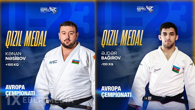 Əjdər Bağırov və Kənan Nəsibov İtaliyada qızıl medal qazandılar