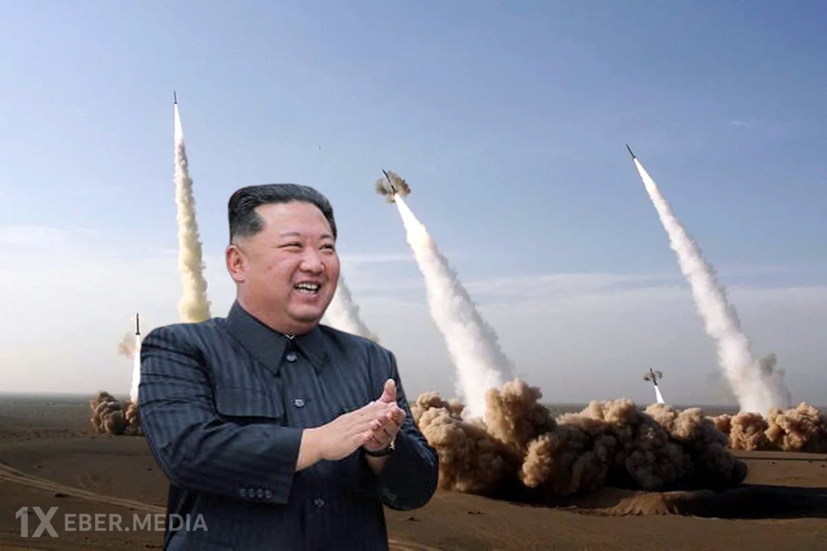 Kim Çen In ABŞ-a çata bilən raketi nümayiş etdirdi
