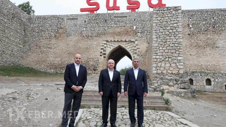 Zakir Həsənov, Yaşar Gülər və İrakli Çikovani Şuşada