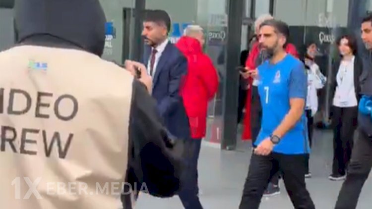 Rövşən Nəcəf 7 nömrəli forma ilə millimizə dəstək olmağa gəldi