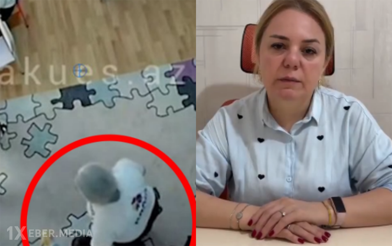 Autizmli uşağa zorakılıq edən müəllim üzr istədi - Video