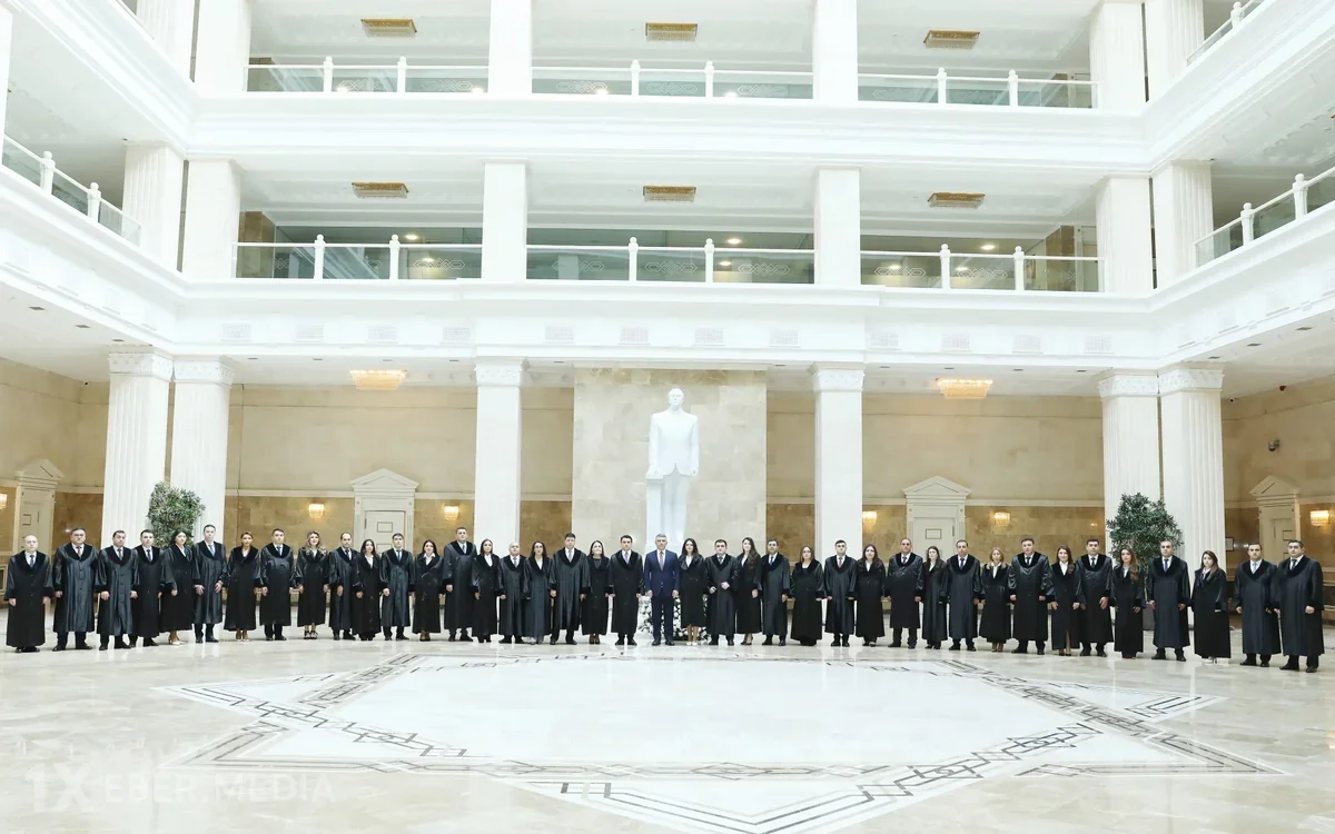 Ali Məhkəmədə yeni təyin olunmuş hakimlər and içiblər