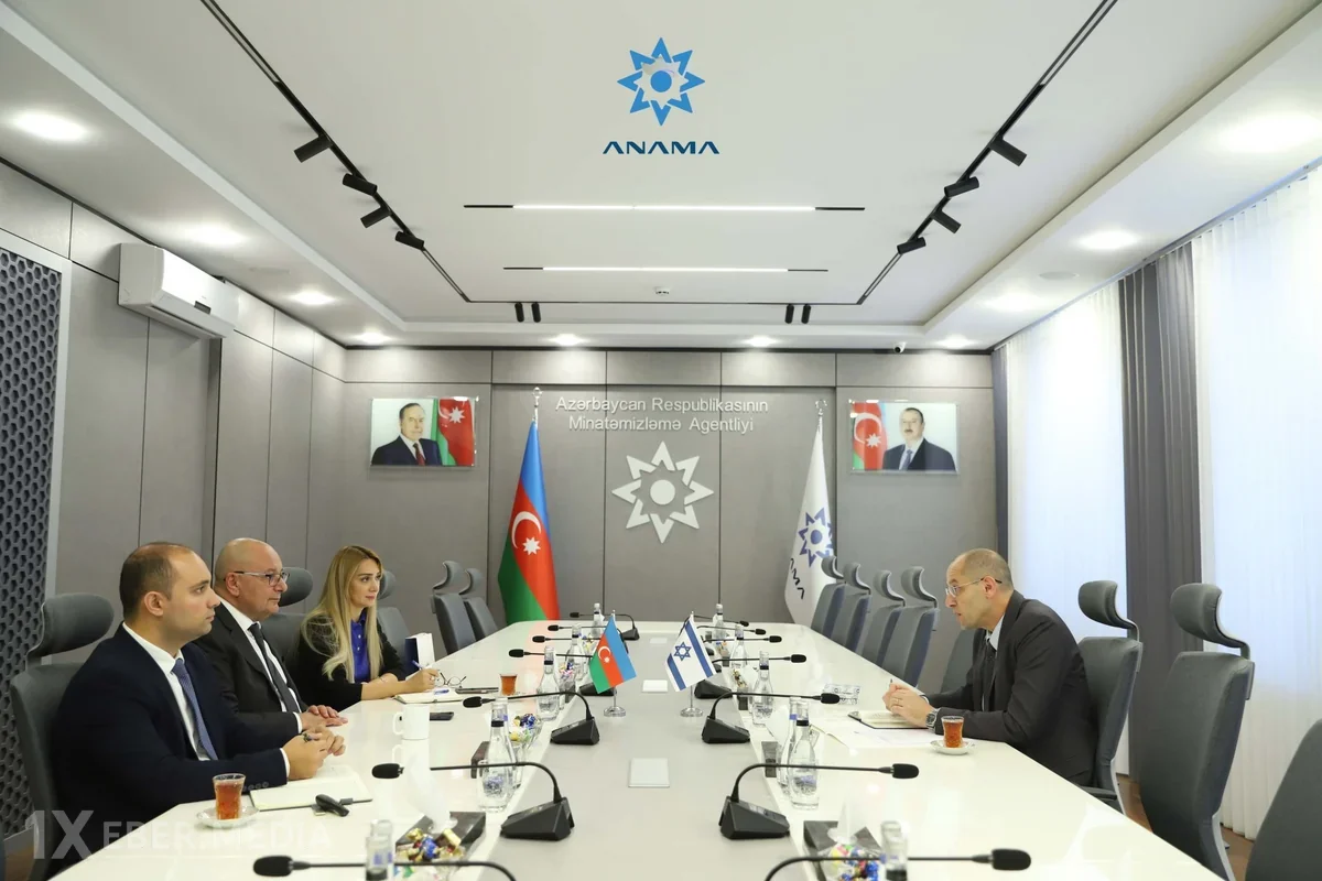Azərbaycan və İsrail mina təhlükəsi ilə mübarizədə əməkdaşlığı müzakirə edib