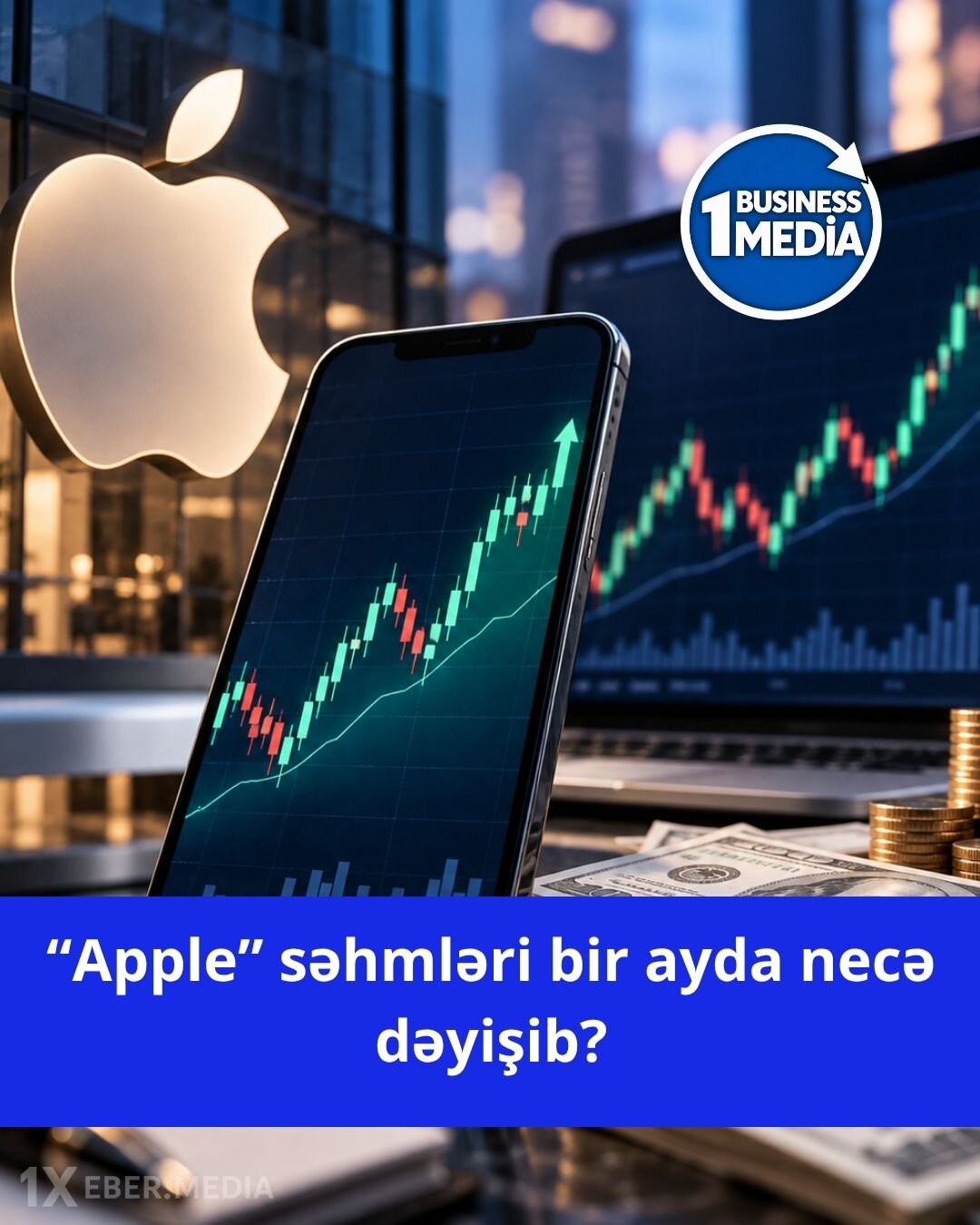 “Apple” səhmləri bir ayda necə dəyişib?