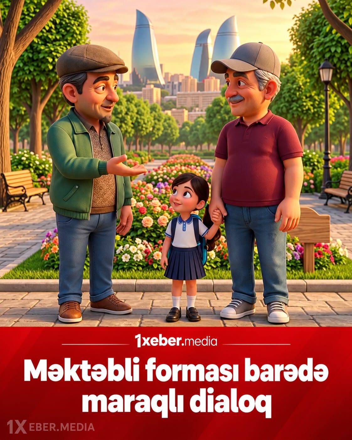 Məktəbdə geyim forması ilə bağlı maraqlı dialoq