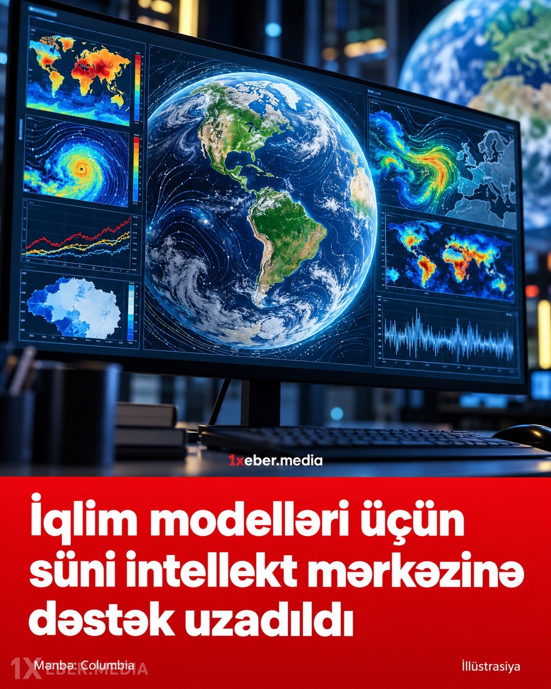 İqlim modelləri üçün süni intellekt mərkəzi..