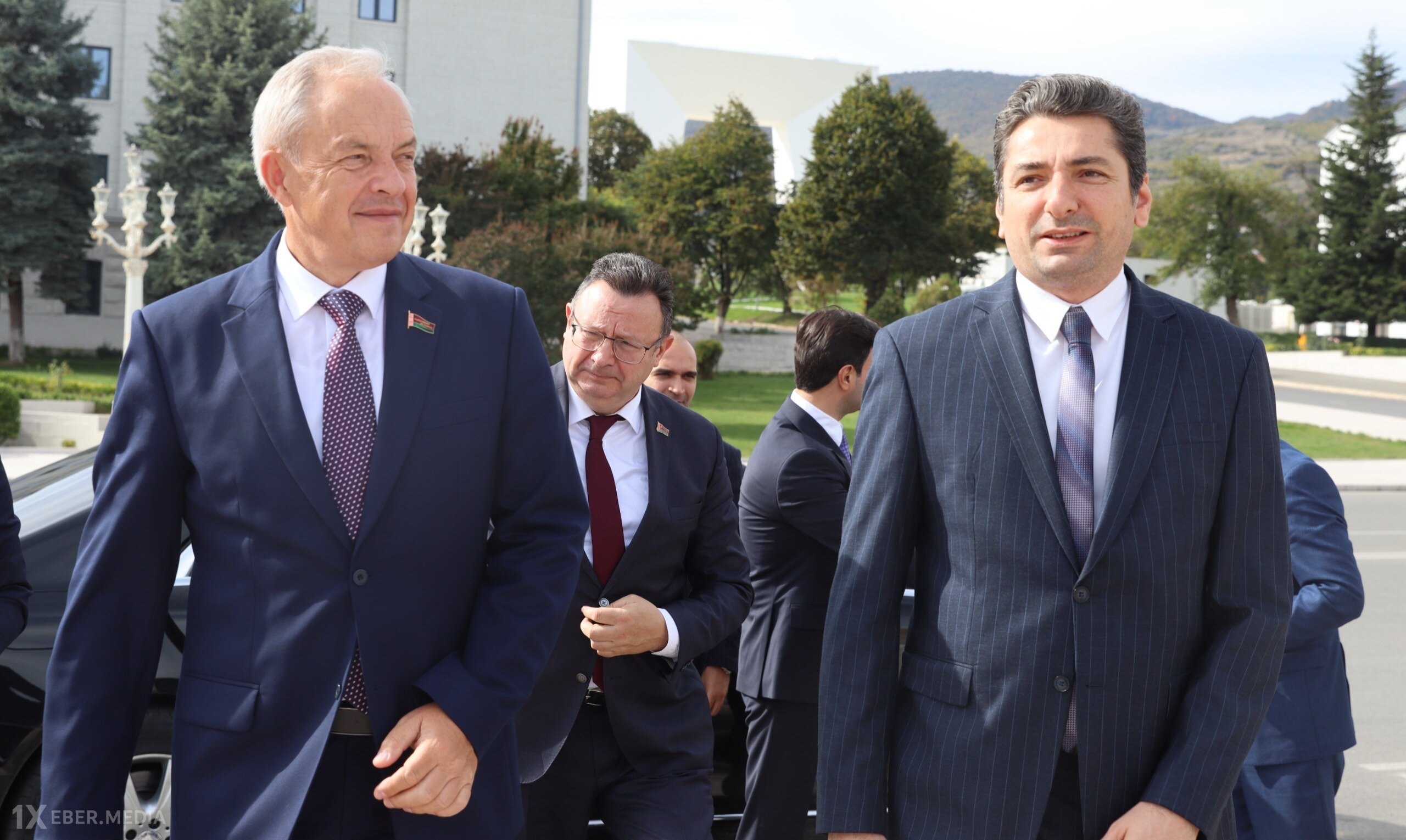 Belarus Milli Assambleyasının Nümayəndələr Palatasının sədri Xankəndiyə səfər edib